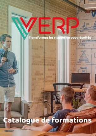 Couverture de notre catalogue de formation en version papier regroupant toutes nos formations clés.