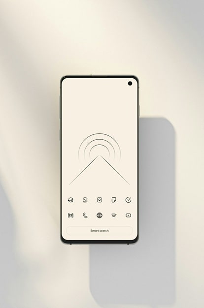 Smartphone blanc symbolisant l’acceptation des exonérations ACRE qui ouvrent le droit à la demande d’ARCE.